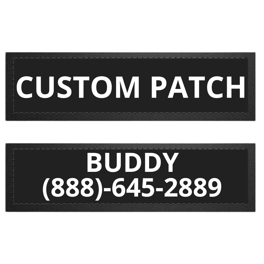 BuddyStride Custom Harness Patch (Printed Pair)