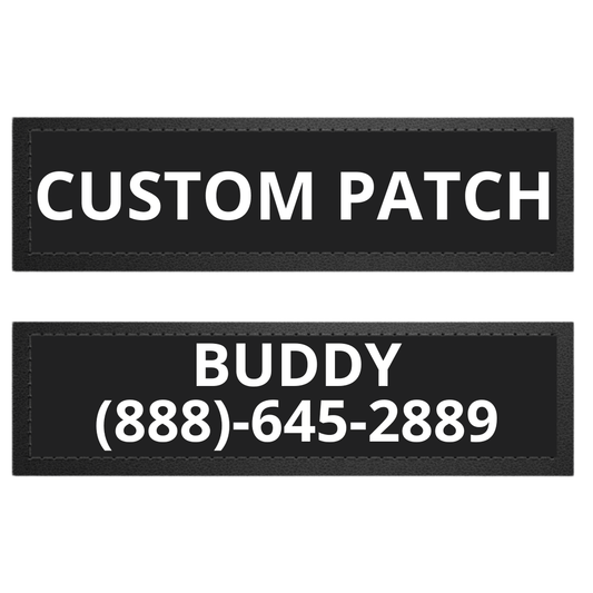 BuddyStride Custom Harness Patch (Printed Pair)