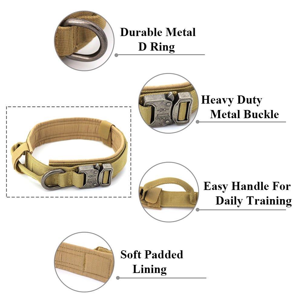 BuddyStride Tactical Dog Collar