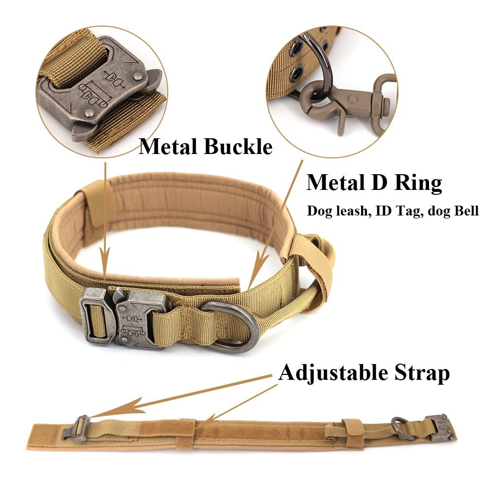 BuddyStride Tactical Dog Collar