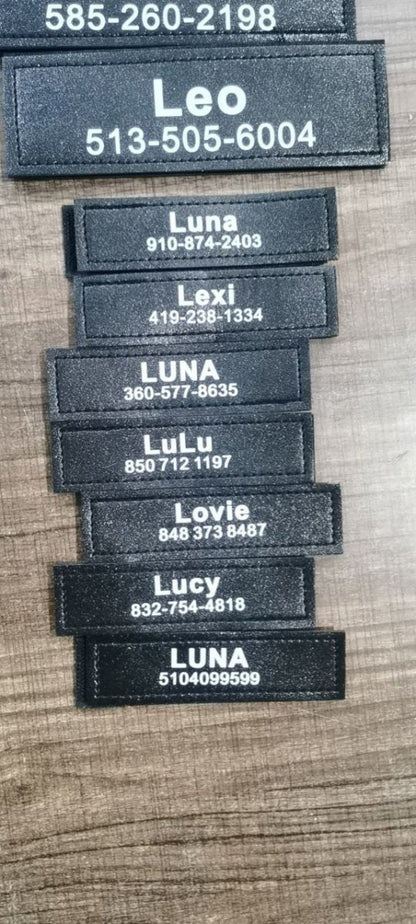 BuddyStride Custom Harness Patch (Printed Pair)